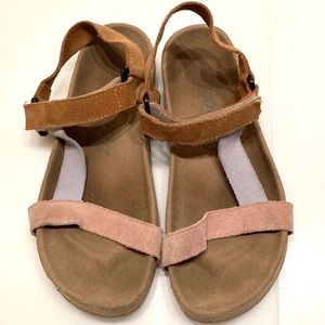 Coolway Pastel Leather Sandal 7.5